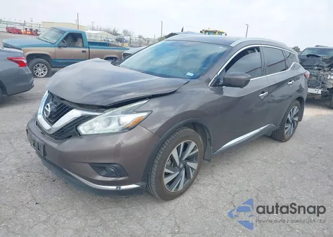 2018 Nissan Murano Platinum z USA, uszkodzony, nr VIN 5N1AZ2MH7JN155585